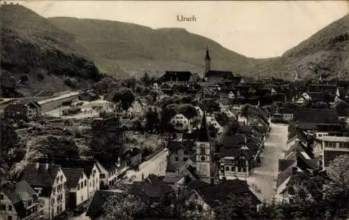 Ak Bad Urach in der Schwäbischen Alb Württemberg, Gesamtansicht