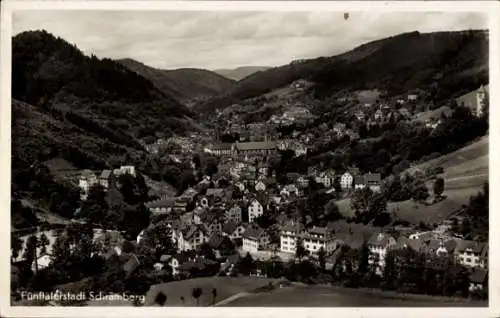 Ak Schramberg im Schwarzwald, Gesamtansicht