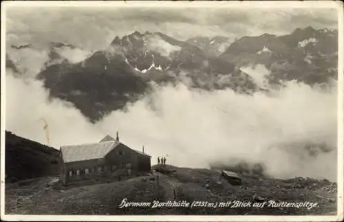 Ak Reutte in Tirol, Hermann von Barth Hütte