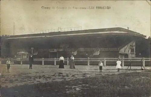 Ak Vincennes Val de Marne, Champ de Courses, Tribunes