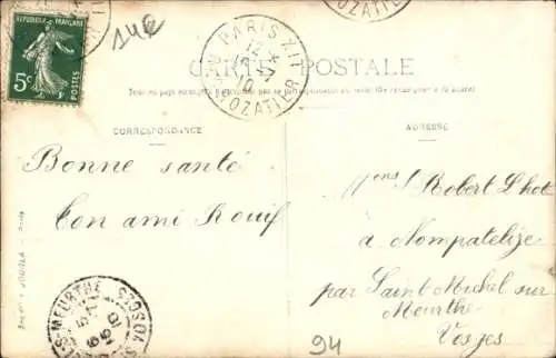 Ak Vincennes Val de Marne, Champ de Courses, Tribunes