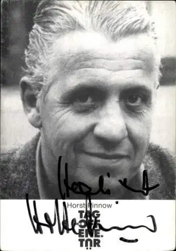 Ak Schauspieler Horst Pinnow, Portrait, Autogramm