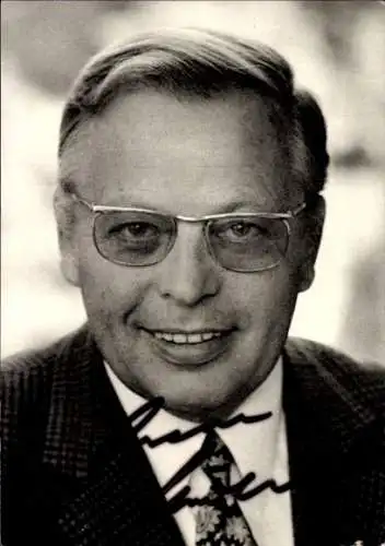 Ak Schauspieler Oscar Müller, Portrait, Autogramm