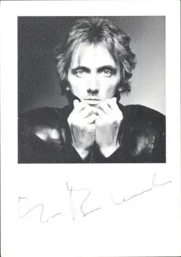 Ak Schauspieler und Sänger Marius Müller-Westernhagen, Portrait, Autogramm