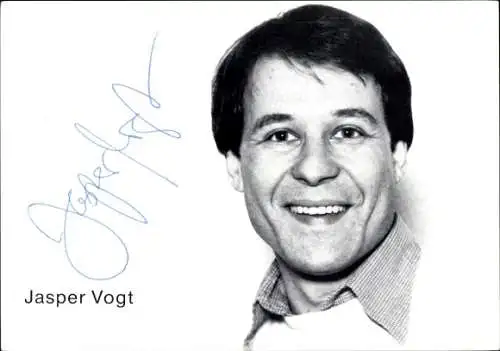 Ak Schauspieler Jasper Vogt, Portrait, Autogramm