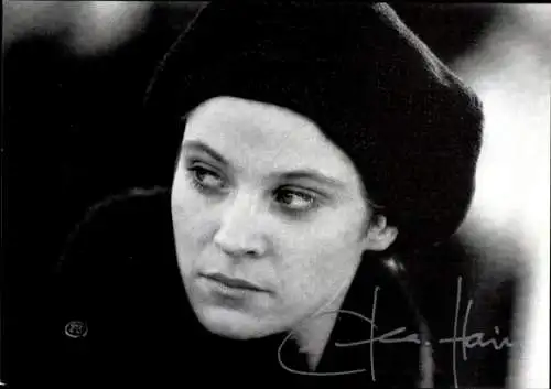 Ak Schauspielerin Jeanette Hain, Portrait, Autogramm