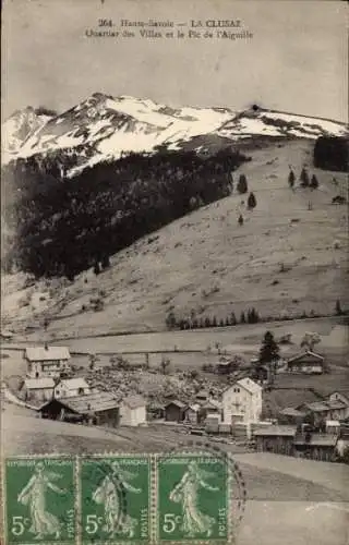 Ak La Clusaz Haute Savoie, Villenviertel, Pic de l’Aiguille