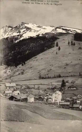 Ak La Clusaz Haute Savoie, Villenviertel, Pic de l’Aiguille