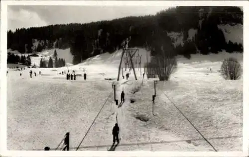 Ak Megève Haute Savoie, Sports d'hiver, le remonte-pente