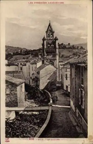 Ak Seix Ariège, Glockenturm