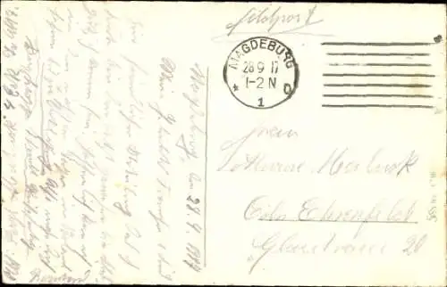 Ak Magdeburg, Dom, Stadttheater, Markt, Rathaus