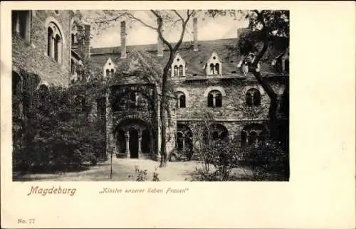 Ak Magdeburg an der Elbe, Kloster unserer lieben Frauen