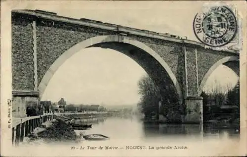 Ak Nogent sur Marne Val de Marne, Grand Arche