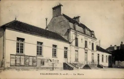 Ak Villecresnes Val-de-Marne, Mairie