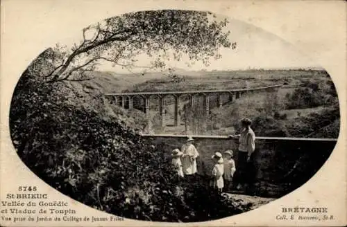 Ak Saint Brieuc Côtes d’Armor, Vallee du Gouedic, Viaduc de Toupin