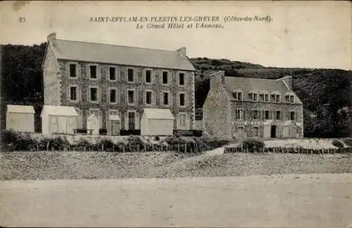 Ak Saint Efflam Plestin les Grèves Côtes-d’Armor, Grand Hotel, Annexe