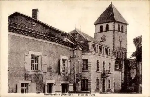 Ak Busserolles Dordogne, Place du Puits