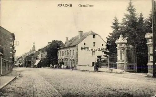 Ak Marche Creuse, Grand'rue, Hotel de la Cloche