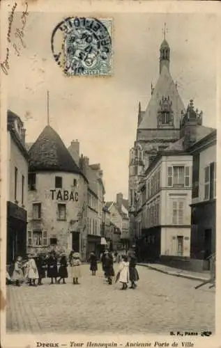 Ak Dreux Eure et Loir, Tour Hennequin, Ancienne Porte de Ville