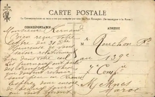 Ak Lieder von Botrel, Am kleinen Finger