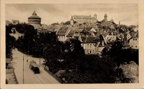 Ak Nürnberg in Mittelfranken, Hallertorpanorama
