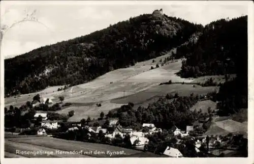 Ak Sobieszów Hermsdorf Kynast Jelenia Góra Hirschberg im Riesengebirge, Burg Kynast