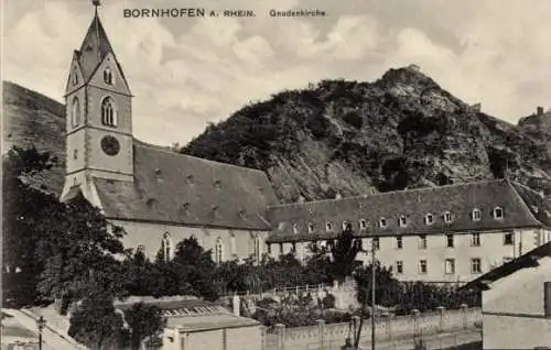 Ak Bornhofen am Rhein, Gnadenkirche