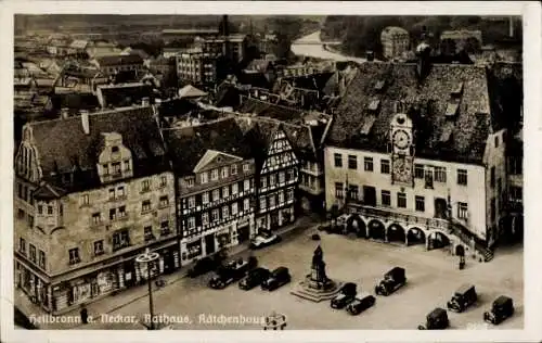 Ak Heilbronn am Neckar, Rathaus, Kätchenhaus