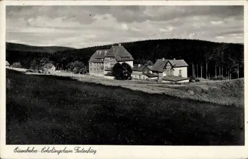 Ak Festenburg Altenau Schulenberg Clausthal Zellerfeld im Oberharz, Eisenbahn Erholungsheim