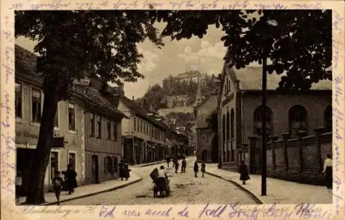 Ak Blankenburg am Harz, Tränketor mit Schloss