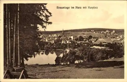 Ak Braunlage im Oberharz, Gesamtansicht