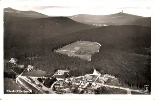 Ak Elend Oberharz am Brocken, Panorama