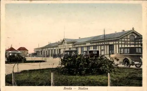 Ak Breda Nordbrabant, Bahnhof