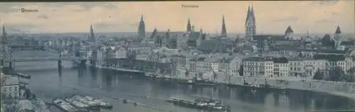 Klapp Ak Hansestadt Bremen, Panorama