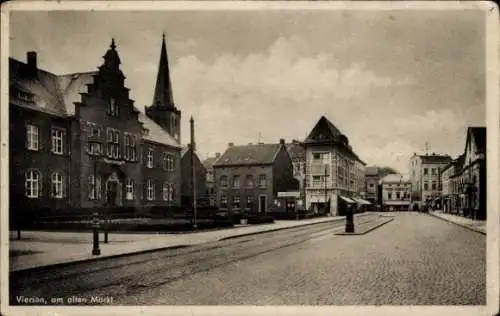 Ak Viersen in Nordrhein Westfalen, am alten Markt