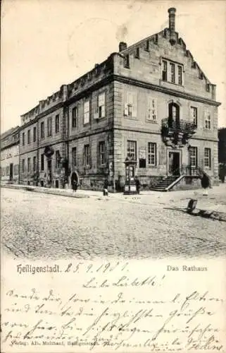 Ak Heilbad Heiligenstadt Eichsfeld Thüringen, Rathaus