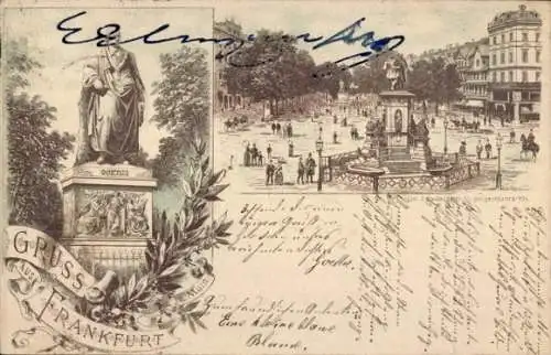 Vorläufer Litho Frankfurt am Main, Denkmal, Platz