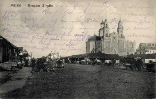 Ak Pinsk Weißrussland, Brester Straße