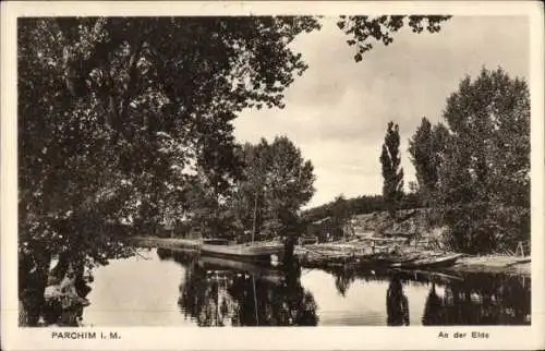 Ak Parchim in Mecklenburg, Eidepartie