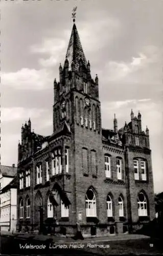 Ak Walsrode in der Lüneburger Heide, Rathaus