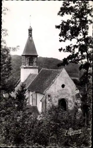 Ak Septeuil Yvelines, Kirche