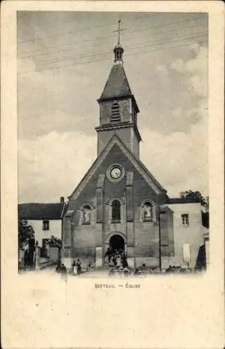 Ak Septeuil Yvelines, Kirche