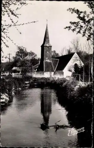 Ak Septeuil Yvelines, L'Eglise de Courgent