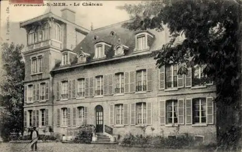 Ak Noyelles sur Mer Somme, Schloss