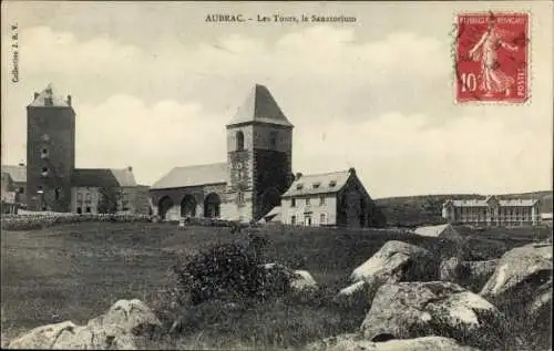 Ak Aubrac Aveyron, Sanatorium, Türme