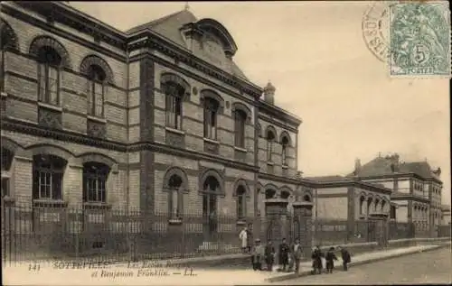 Ak Sotteville lès Rouen Seine Maritime, Schulen