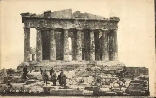 Ak Athen Griechenland, Parthenon