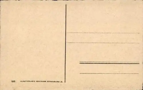 Ak Strasbourg Straßburg Elsass Bas Rhin, Beschießung 1870, Münster Plattform