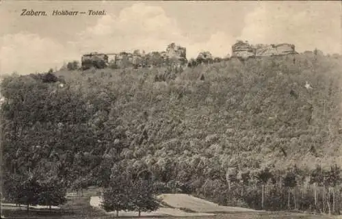 Ak Saverne Zabern Elsass Bas Rhin, Château du Haut-Barr, Burg Hohbarr, Gesamtansicht