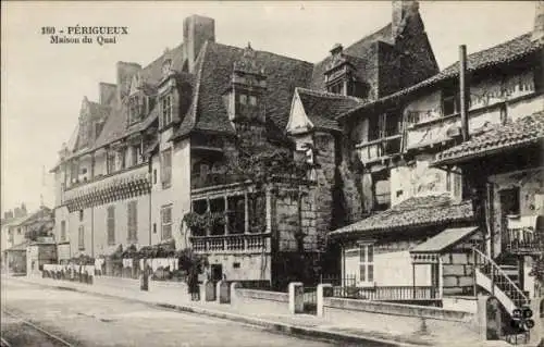 Ak Périgueux Nouvelle-Aquitaine Dordogne, Maison du Quai